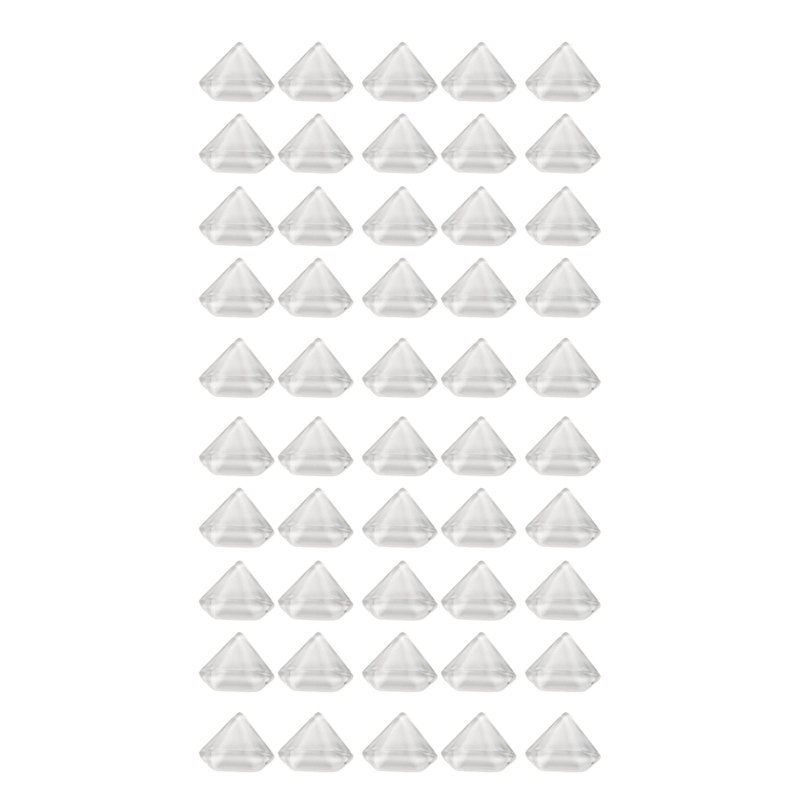 Ldyso Nail Art Color Card Transparent Glass Material Bean Simulation