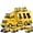 Yellow, variant on RUVINCE 5-in-1 Toddler Construction Truck Toys Set with Carrier & Vehicles