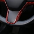 thumbnail image 5 of ABS Interior Steering Wheel Trim Strip Accessories for Tesla Model 3 2017 2018 2019 2020 2021, 5 of 18