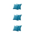 thumbnail image 3 of Bearachild 2 Pieces Solid Color Pillow Covers Pillowcase Accessories Living Case Cushion Rustic Room Zipper Furniture with Car Azul 3Conjunto, 3 of 6