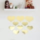 thumbnail image 2 of 30 piezas de casa Sala de estar 3D Pegatizas de corazón Autoadhesivas pegatinas de pared, 2 of 6
