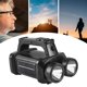 thumbnail image 1 of Reflector Para Acampar Doble cabeza COB LED Camping Searchlight Solar/USB/Batería 200LM (Negro), 1 of 8