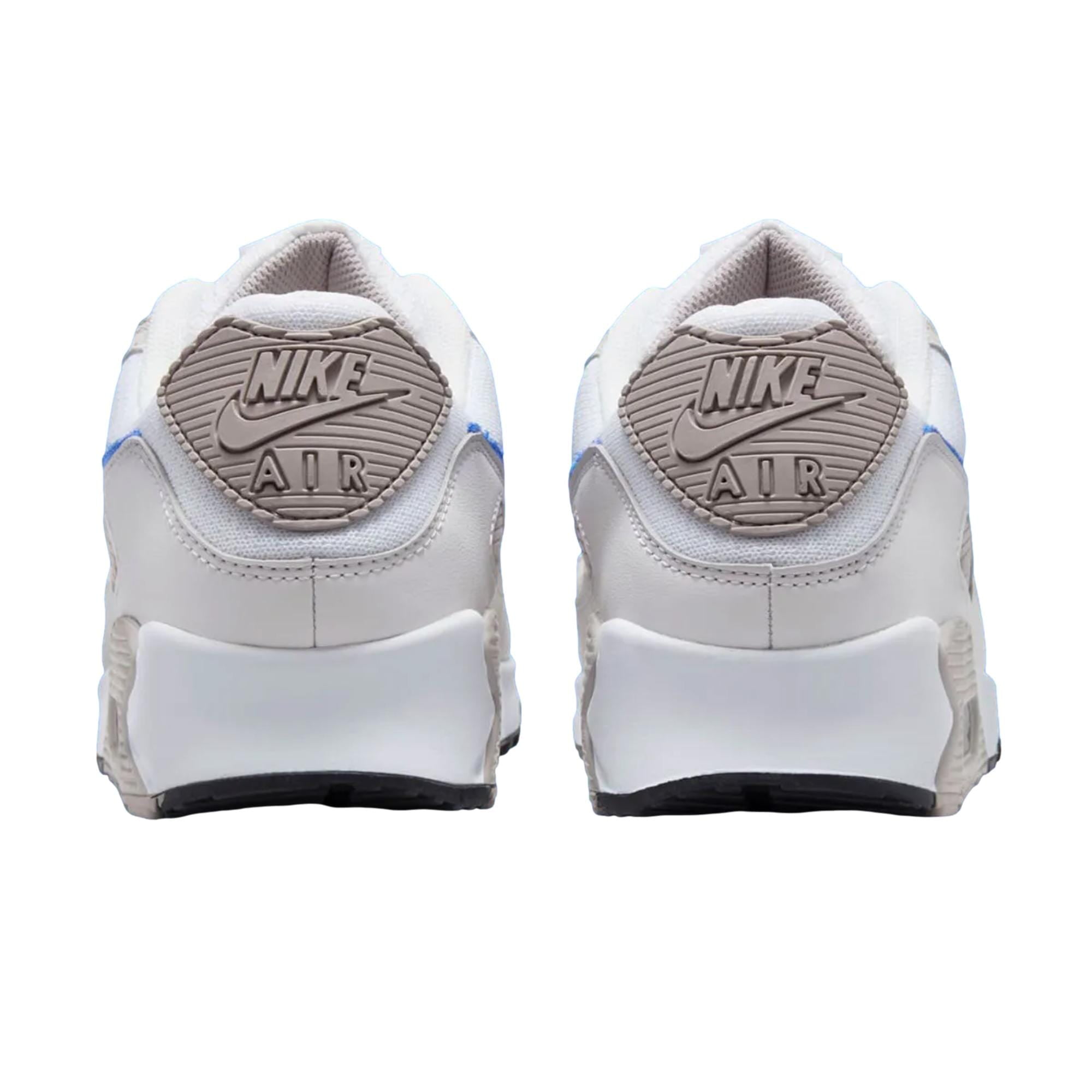 NIB Men Nike Air Max 90 DM0029-110 White/College Gray/Summit White/Racer Blue Men main image 4