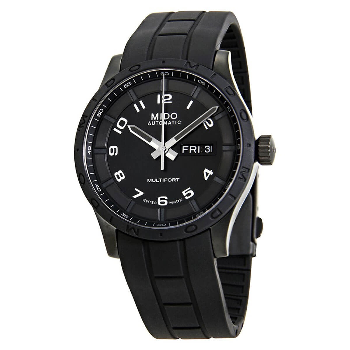Mido Multifort Automatic Black Dial Mens Watch M018.430.37.052.80 by Mido