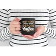 thumbnail image 2 of Funny Coffee Lover Quotes Cup, Black 11oz Ceramic Mug, 2 of 5
