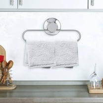 WHAMVOX Suction Towel Rack No Drilling Bathroom Hand Towel Suction Holder Stand Kitchen Cloth Holder Wall Mounted Bathroom Organizer