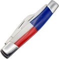 thumbnail image 5 of Three Blade Trapper Folding Pocket Knife Texas Flag Handle, 5 of 5