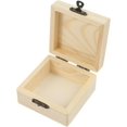 thumbnail image 1 of Rustic Wooden Storage Box - Handcrafted Jewelry Case, 1 of 8
