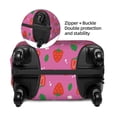 thumbnail image 4 of Haiem Strawberry Floral Luggage Cover Printed Suitcase Covers for Luggage Elastic Washable Suitcase Protector Fits 18-32 Inch Luggage-Small, 4 of 9