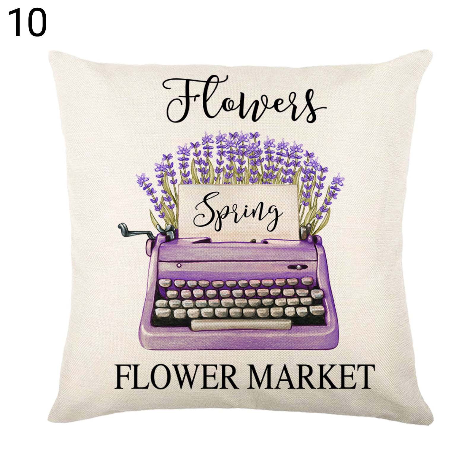 Details about   Modern Floral Print Throw Pillows Case Sofa Waist Cushion Cover Home Bed Decors 