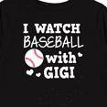 thumbnail image 4 of Inktastic I Watch Baseball with My Gigi Boys or Girls Long Sleeve Toddler T-Shirt, 4 of 5