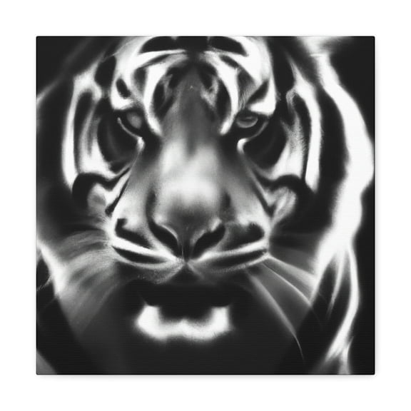 Majestic Bengal Tiger Scene - Canvas