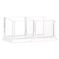 thumbnail image 1 of 1Pc Durable Acrylic Tea Bag Storage Box Coffee Sugar Bag Holder (Transparent), 1 of 3