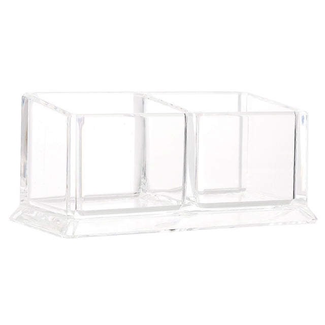 1Pc Durable Acrylic Tea Bag Storage Box Coffee Sugar Bag Holder (Transparent)