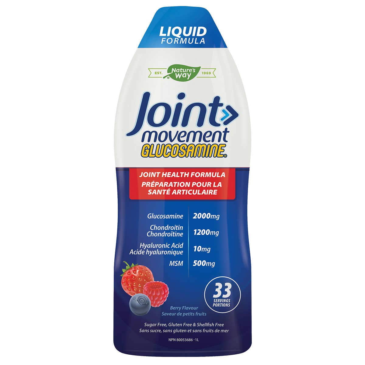 Nature's Way Joint Movement Glucosamine & Chondroitin Liquid Formula