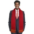thumbnail image 3 of Red and Gold Embroidered Stole / Sash / Scarf, 3 of 3