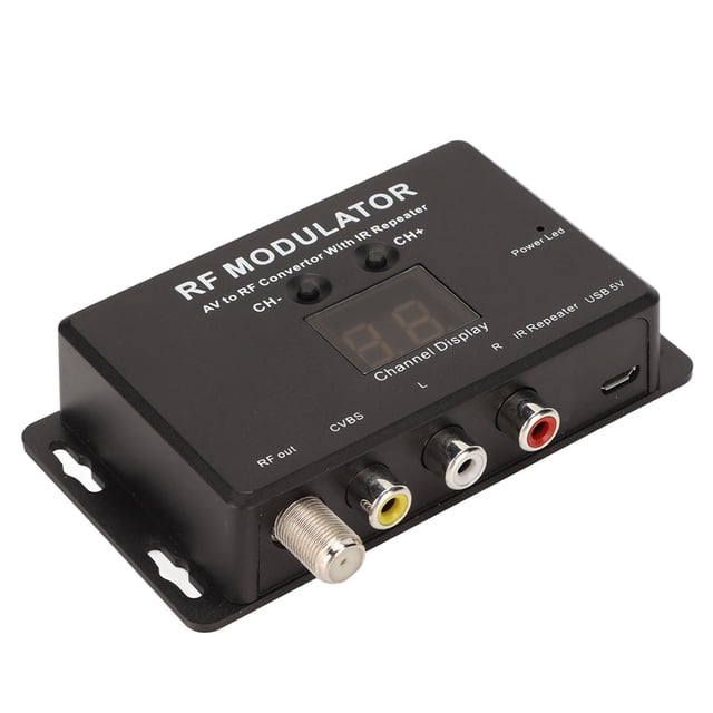 A Vto RFTV Modulator,RF Modulator Professional PAL RF Modulator Mini Modulator Exquisite Design