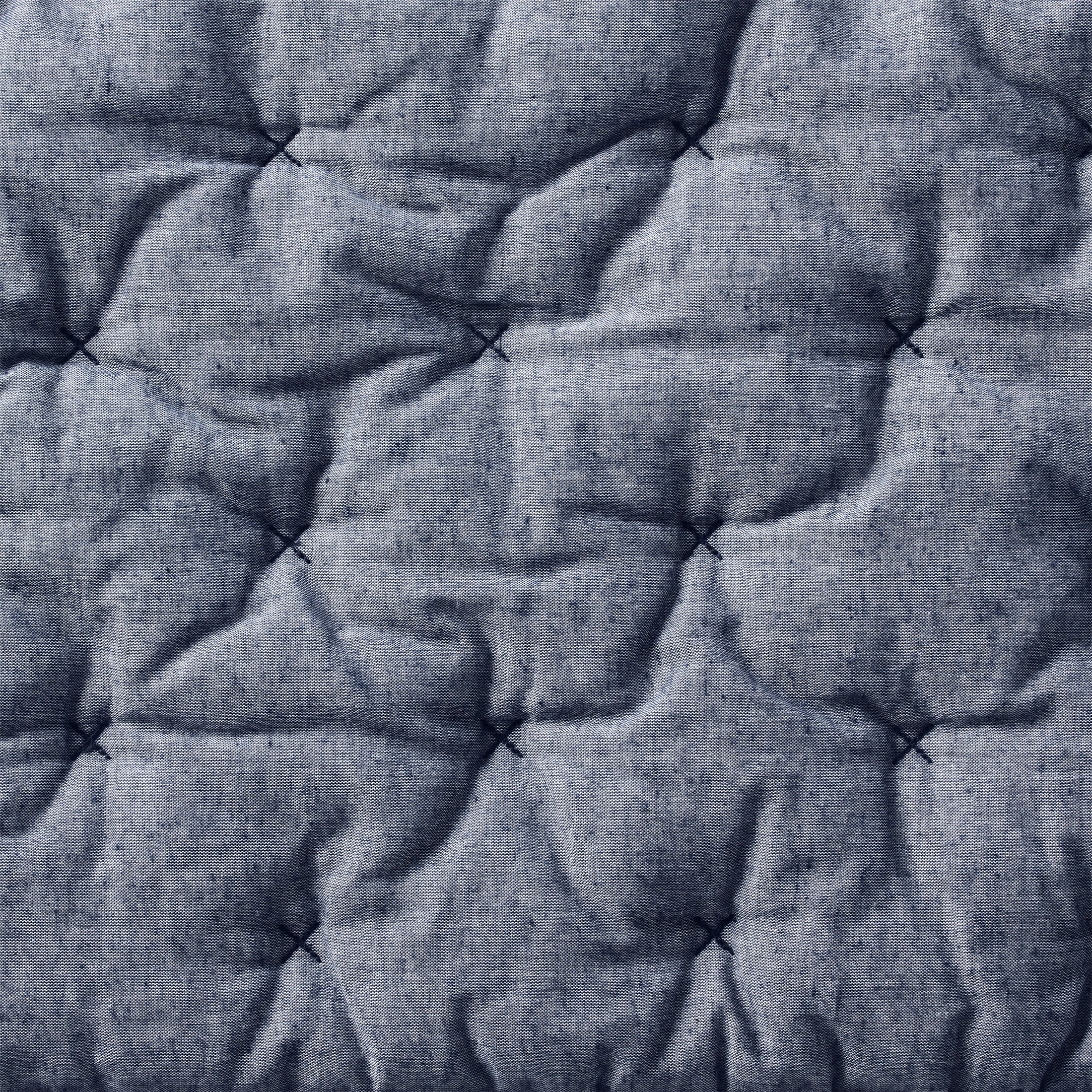 Better Homes & Gardens Indigo Chambray Pillow Shams, Standard (2 Count)