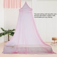thumbnail image 4 of Dosel de cama para niños, elegante dosel de encaje princesa para niños, mosquitero de respuesta rápida, 4 of 10