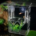 thumbnail image 1 of Incubadora de acuario, caja de cría de peces, criadora de acuario guppy, acuario de acuario, plántulas aisladas, soporte para eclosión y cría,, 1 of 5