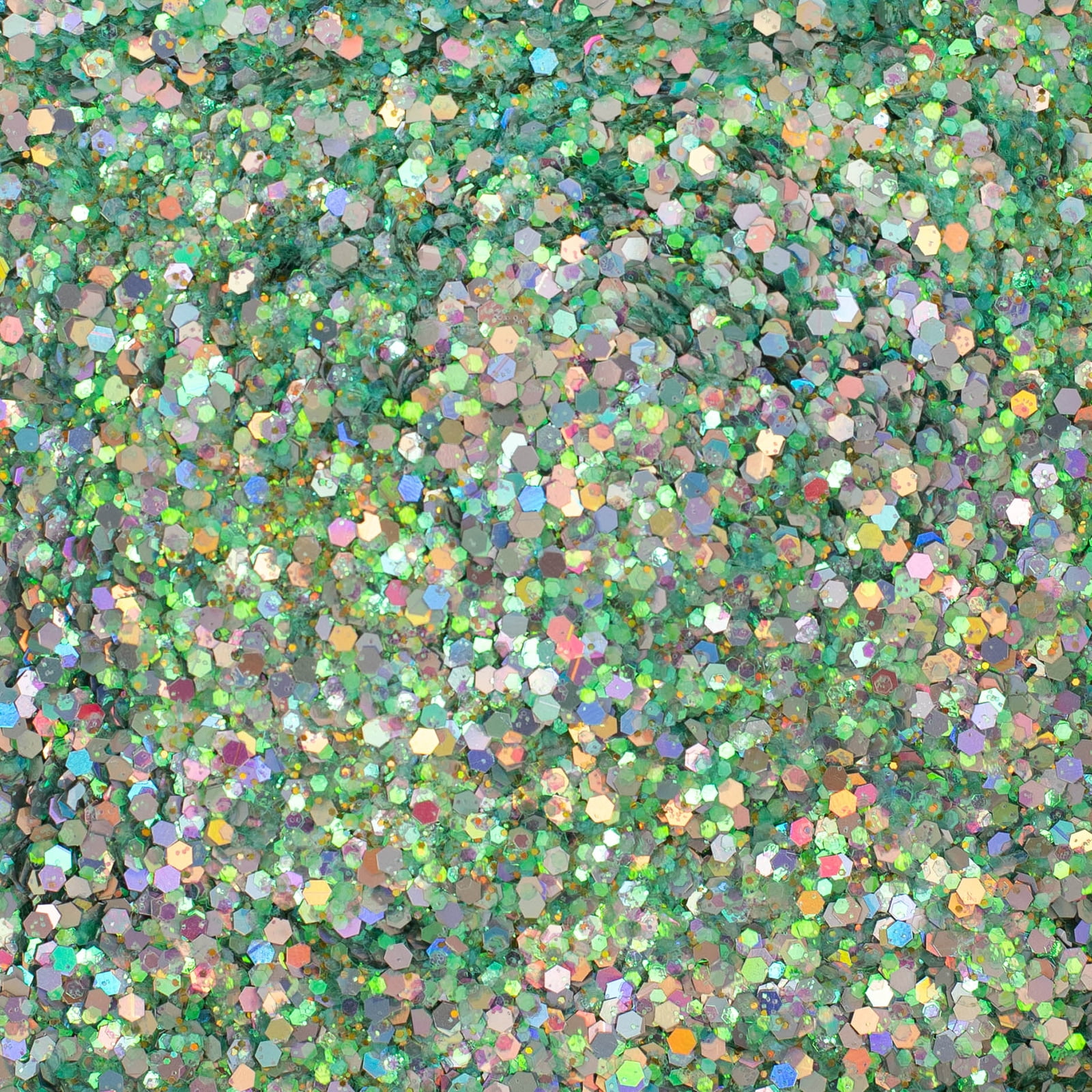 Recollections Specialty Polyester Mint & Gold Glitter, 12 Pack
