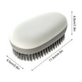 thumbnail image 3 of HengDidi Delicate Fabric Laundry Brush with Wide Soft Bristles - Stain Remover for Clothes, Upholstery & Hard-to-Reach Areas (Compact Lightweight Design), 3 of 5