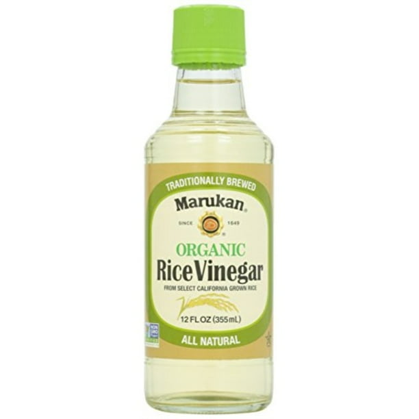 marukan, organic rice vinegar, 12 oz