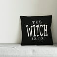 thumbnail image 2 of Creative Products The Witch is in 18x18 Spun Poly Pillow, 2 of 2
