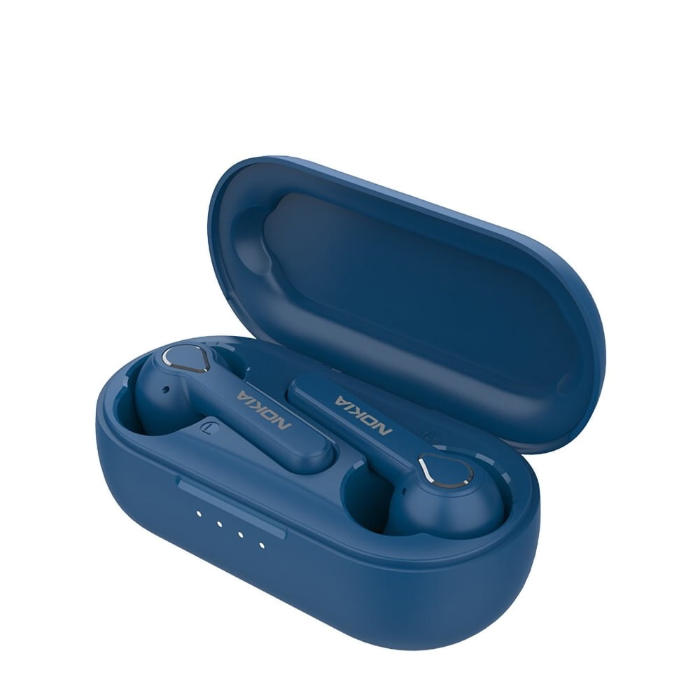 NOKIA BH-205 Wireless Headphones In-ear Sports Support Audio Decoding Comfortable to Wear Long Endurance Blue Walmart.com