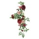 thumbnail image 4 of Guirnalda de flores artificiales, guirnalda floral, fondo rústico colgante, arco de boda, flor Rojo, 4 of 9