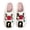 Green1, variant on Men's Slipper Letter Slippers Cozy Shoes Winter Warm Indoor Footwear Couples Breathable Comfortable Ideal Holiday