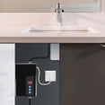 thumbnail image 4 of Calentador de agua eléctrico instantáneo de 220 V y 5,5 kW, sin tanque, para ducha, cocina, color negro, 4 of 11