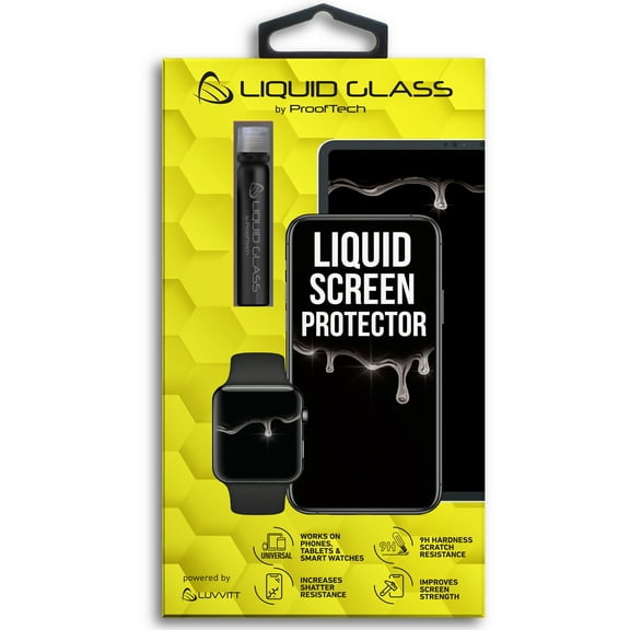 Liquid Glass Screen Protector Universal for All Phones Tablets Watches -1Pk