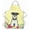 Multicolor, variant on Easter Eggs Miniature Schanuzer White Apron
