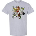 thumbnail image 3 of Inktastic Buchanan Tartan Lion T-Shirt, 3 of 5