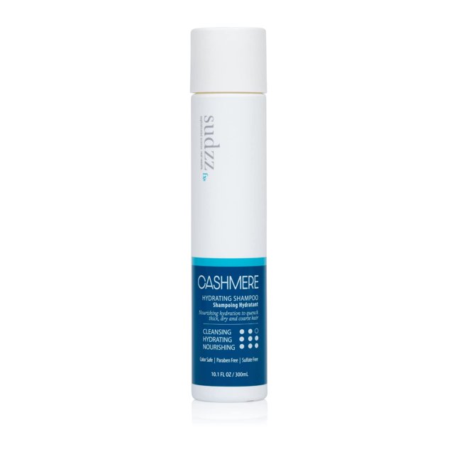 SUDZZFX Champú hidratante de cachemira - Champú para el cabello con tratamiento del cuero cabelludo seco - Champú clarificante - Champú sin sulfato tratado con color para el cuidado del cabello - Cham