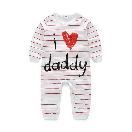 

PBaeM Baby Girls Babygrows Circular Collar Floral Print Bodysuits Long Sleeves Loose Jumpsuit