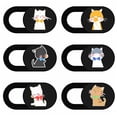 thumbnail image 1 of MasteelfCA 6Pcs Laptop Camera Cover Slide Adorable Pattern Camera Slide Blocker Protector, 1 of 8