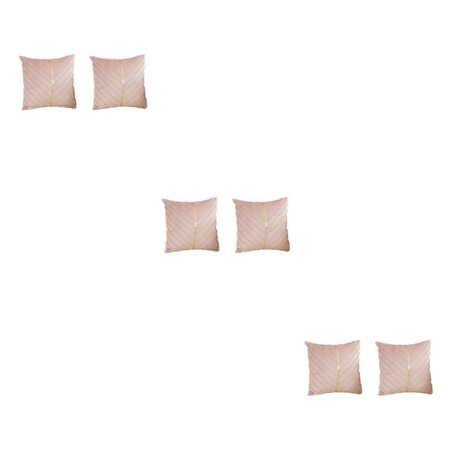 Justharion 2piece Update Space Sophisticated Sofa Home Decor Zippers Are Smooth pink 3Set