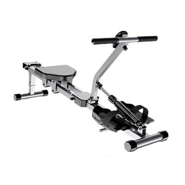 Folding Mute Single Bar Rowing Machine Rower Exercise for Home Cardio Workouts