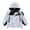 245# White, variant on oqasdz Girls Jackets Children Boys Outerwear Spring Fall Windbreaker Casual Outdoor Waterproof Sports Active Top Coat Outwear Size 6 Y-7 Y