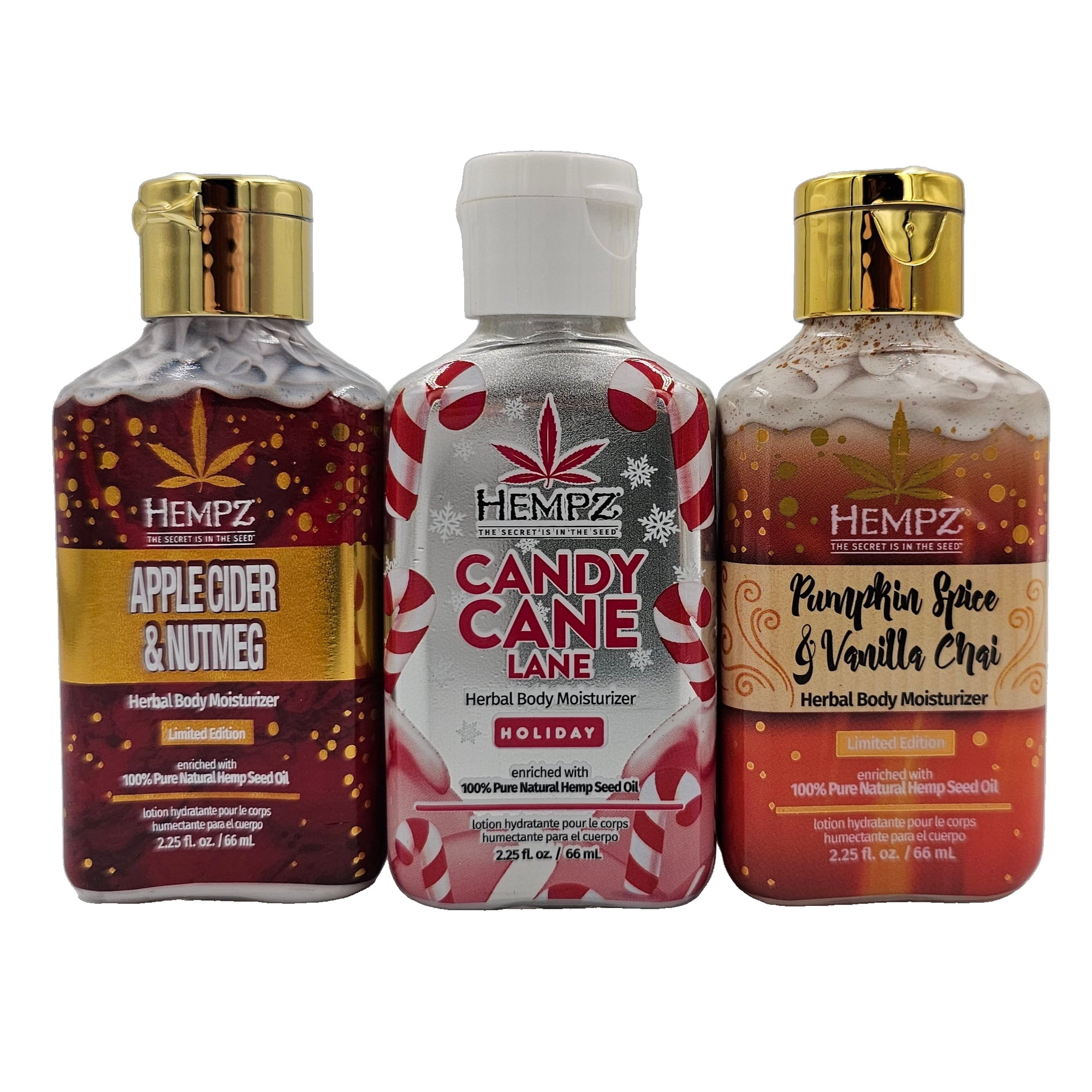 Hempz Holiday Limited Edition Mini Apple Cider Gift Set Body Lotion