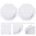 thumbnail image 2 of Shisuyan 2pcs Curtain Rod Holders Shower Rods Mounts Adhesive Wall Mounted Holders, 2 of 8