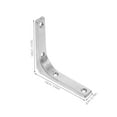 thumbnail image 2 of GOOHOCHY 4pcs Angle Bracket Support Triangle Stainless Steel Wall Mounted For Home Use Modern Design, 2 of 8