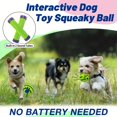 thumbnail image 2 of Squeaky Interactive Giggle Ball Toy For Pets - Iq Boosting Fun For Dogs Of All Sizes - Engaging Playtime Mental Stimulation, 2 of 2