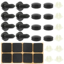 8 Sets License Plate Screws Bolts Frames Covers Washers Kit