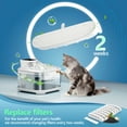 thumbnail image 6 of 8 Pack Replacement Filters for 4.5L Pet Water Fountain, Dog Cat Water Fountain Filters, 6 of 8