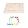 thumbnail image 4 of Desktop Suck Puzzle Toy, Animals Suck Puzzle Toy Interesting Patterns Interactive Wooden Bright Colors  For Home Play For 36+ Months Old Kids Animals Suck Puzzle Toy, 4 of 8