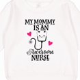 thumbnail image 3 of Inktastic My Mommy is an Awesome Nurse Toddler Sweatshirt, 3 of 4