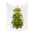 thumbnail image 2 of sales and clearance Christmas Tree Tapestry Green Tree Decorative Wall Hanging Home Decor Decoration, 2 of 8